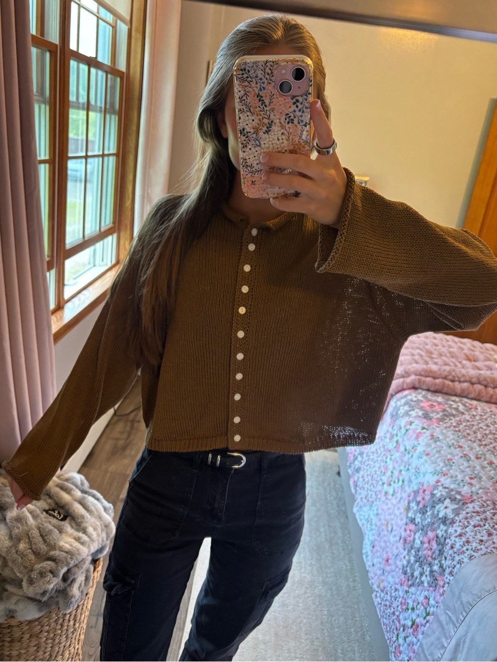 NWT womens cardigan top